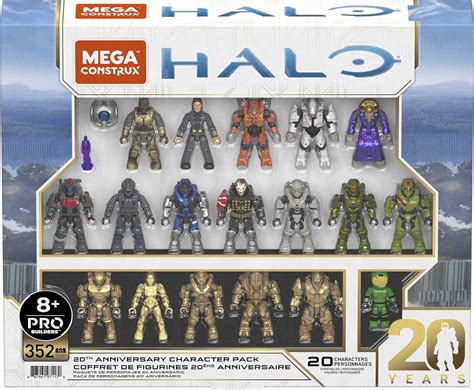 halo mega blocks|Mega Construx Halo 20th Anniversary Character Pack Halo .